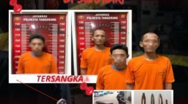 Polresta Tangerang berhasil tangkap dan ungkap kasus curanmor di Sukadiri (foto:istimewa)