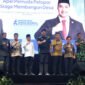Bupati Tangerang H Moch Maesyal Rasyid mendampingi Menteri Pemuda dan Olahraga (Menpora) Dito Ariotedjo dan Menteri Desa (Mendes) PDT Yandri Susanto pada Apel Pemuda Pelopor Siaga Membangun Desa.(Foto:istimewa)