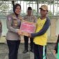 Kasatlantas Polresta Tangerang AKP Riska Tri Ardiata bakti sosial merupakan wujud kepedulian terhadap masyarakat (foto:istimewa)