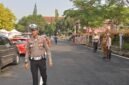 Satuan Lalu Lintas (Satlantas) Polresta Tangerang menggelar kegiatan uji emisi kendaraan bermotor di Jalan depan Gedung DPRD Kabupaten Tangerang,(foto:istimewa)