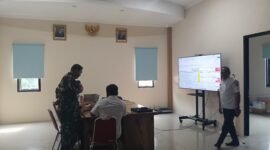 Kantor desa Rancagede kecamatan gunung Kaler tampil mempesona (foto:ifakta/Lx)