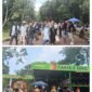 Nampak pengunjung dari luar dan wisata ragunan di padatin pengunjung dari berbagai kalangan (foto:ifakta./Lx)