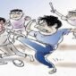 Ilustrasi aksi main hakim sekelompok preman di Jakarta Selatan. (Foto : Istimewa)