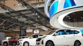 Daihatsu stage pada pameran mobil 2025. (Foto : Istimewa)