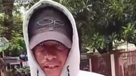 Potongan gambar pelaku yang meresahkan warga Cengkareng, Jakarta Barat. (Sumber: akun IG @warungjurnalis