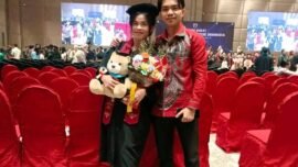 Adv. Doniman Aro Hia, SH menghadiri momen istimewa Wisuda Sarjana Ke-III Universitas Yuppentek Indonesia yang digelar di Hotel Novotel Tangcity Tangerang, (Foto : istimewa)