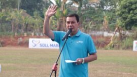 Bupati Tangerang Maesyal Rasyid buka pila Bupati U-17 di kecamatan Pagedangan (Foto: ifakta/Lex)