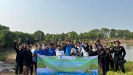 Penanaman pohon mangrove yang akan digelar di kawasan Pesisir/Muara Pantai Indah Kemangi, Kecamatan Kangkung, Kabupaten Kendal, pada Sabtu, 12 September 2026.