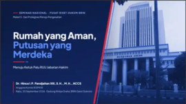 RUU Jabatan Hakim Masuk Prolegnas, DPR Dorong Percepatan Reformasi Peradilan