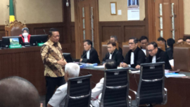 Sidang dakwaan mantan Jaksa Agung Muda Bidang Tindak Pidana Khusus (Jampidsus), Febrie Adriansyah kasus dugaan korupsi tindak pidana pencucian uang (TPPU).
