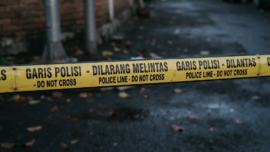 ilustrasi garis polisi