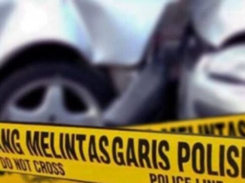 Ilustrasi kecelakaan lalu lintas yang melibatkan sepeda motor. Bukan dokumentasi kecelakaan di Grand Wisata, Bekasi.