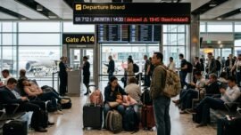 ilustrasi suasana di Bandara